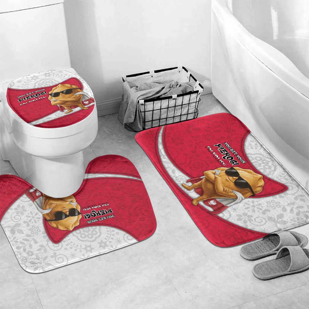 Poland Bathroom Set The Cool Pierogi Funny Style