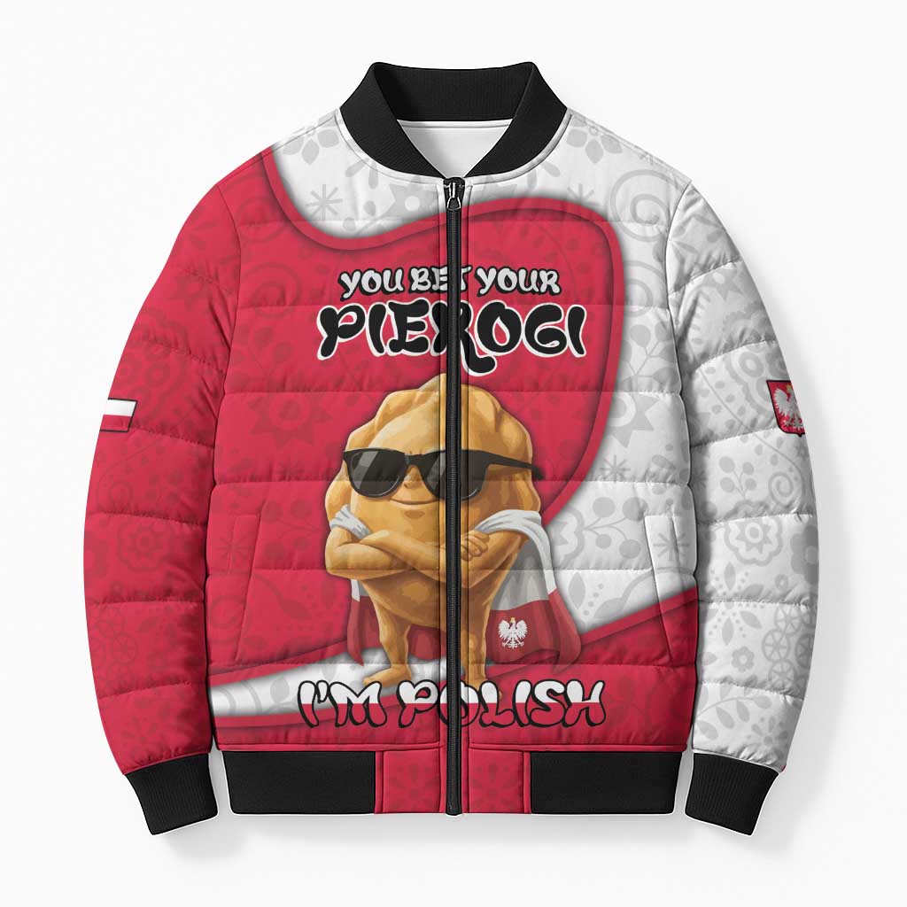 Personalized Poland Bomber Puffer Jacket The Cool Pierogi Funny Style