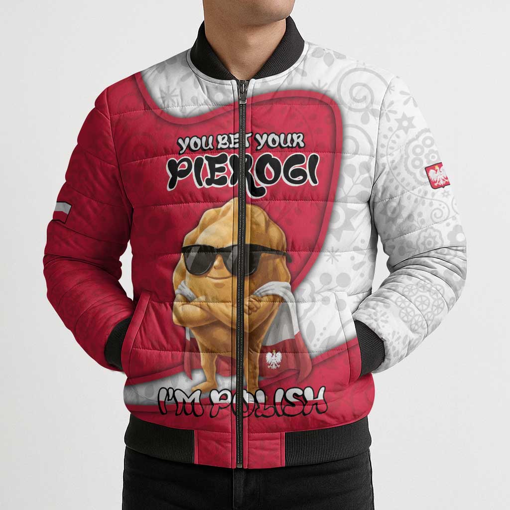 Personalized Poland Bomber Puffer Jacket The Cool Pierogi Funny Style