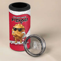Personalized Poland 4 in 1 Can Cooler Tumbler The Cool Pierogi Funny Style