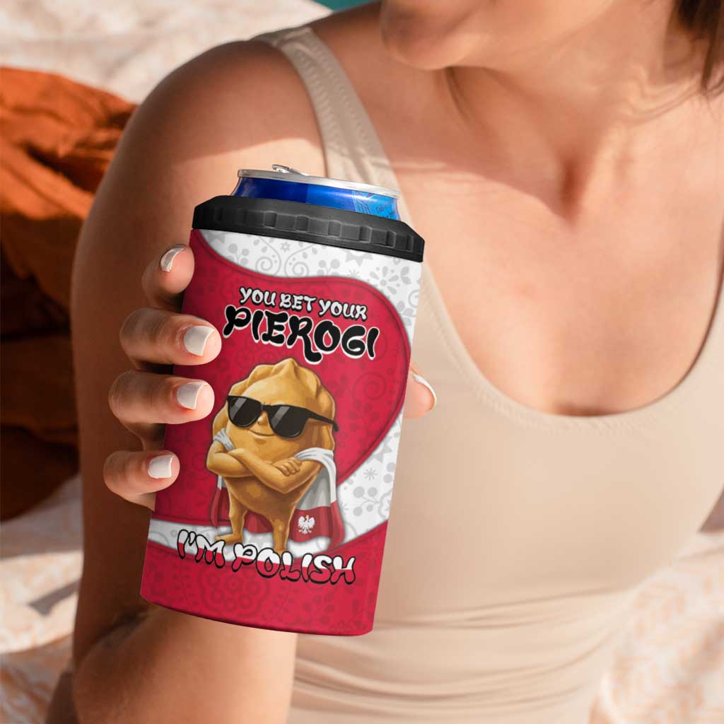 Personalized Poland 4 in 1 Can Cooler Tumbler The Cool Pierogi Funny Style