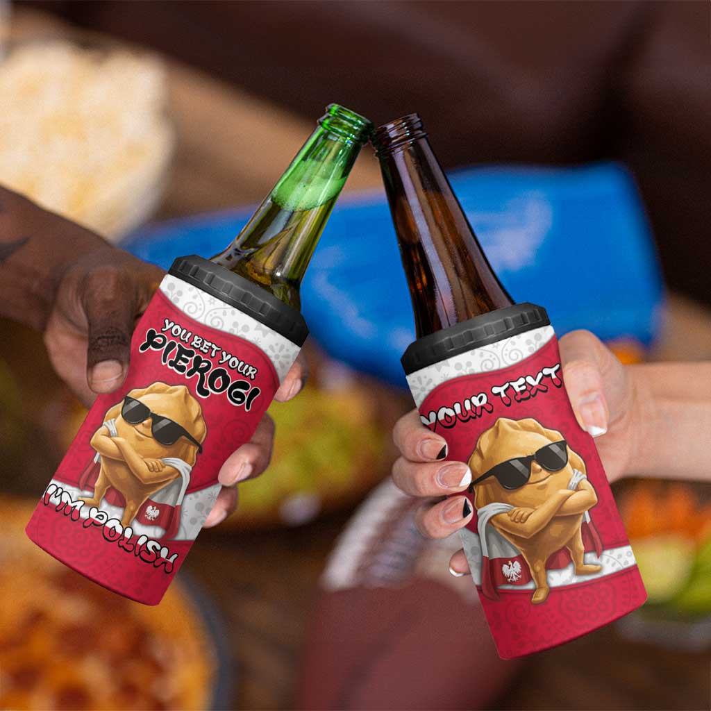 Personalized Poland 4 in 1 Can Cooler Tumbler The Cool Pierogi Funny Style