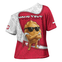 Personalized Poland Cross Shoulder Shirt The Cool Pierogi Funny Style
