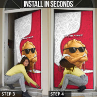 Personalized Poland Door Cover The Cool Pierogi Funny Style