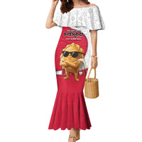 Personalized Poland Family Matching Mermaid Dress and Hawaiian Shirt The Cool Pierogi Funny Style