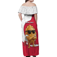 Personalized Poland Family Matching Off Shoulder Maxi Dress and Hawaiian Shirt The Cool Pierogi Funny Style