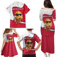 Personalized Poland Family Matching Puletasi and Hawaiian Shirt The Cool Pierogi Funny Style