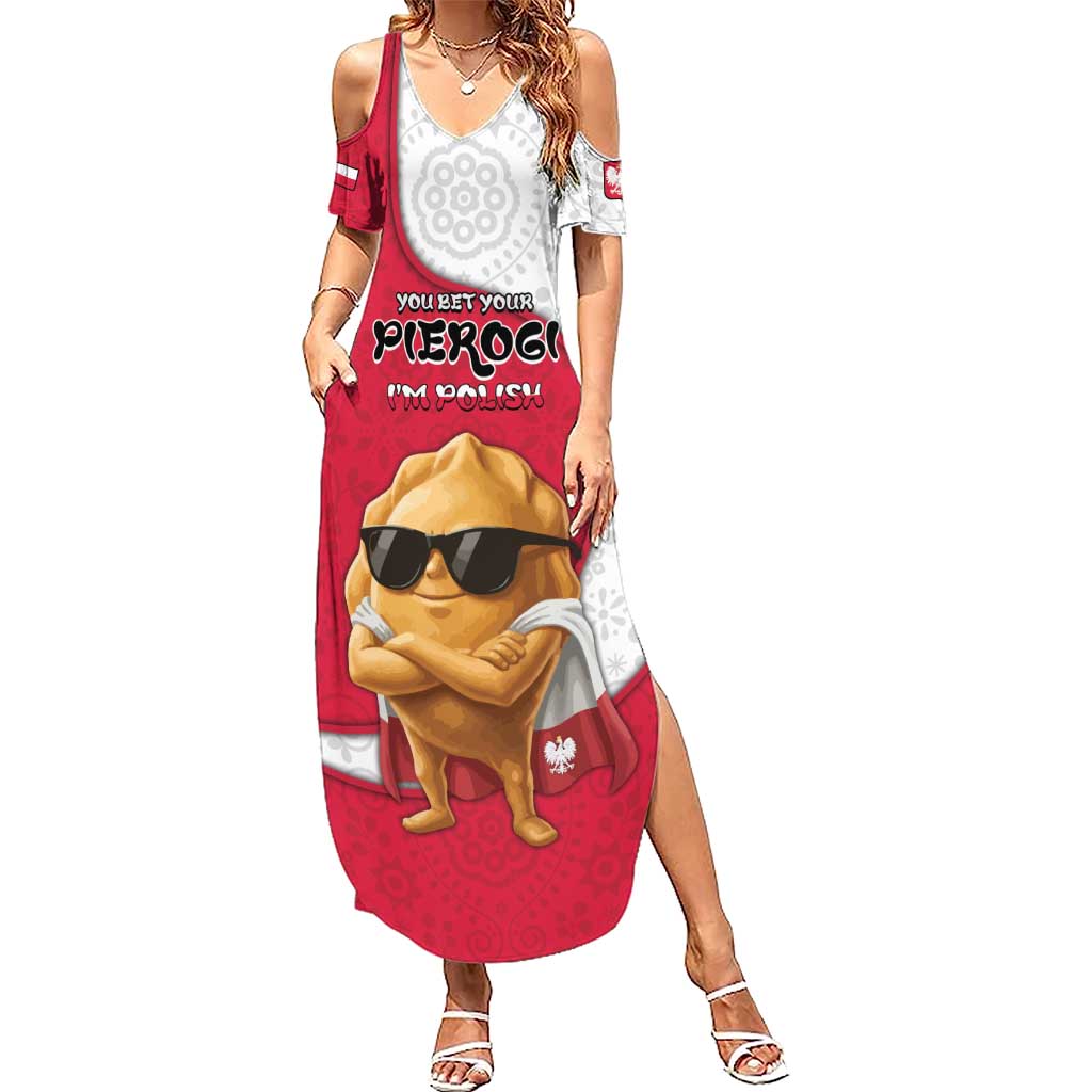 Personalized Poland Family Matching Summer Maxi Dress and Hawaiian Shirt The Cool Pierogi Funny Style