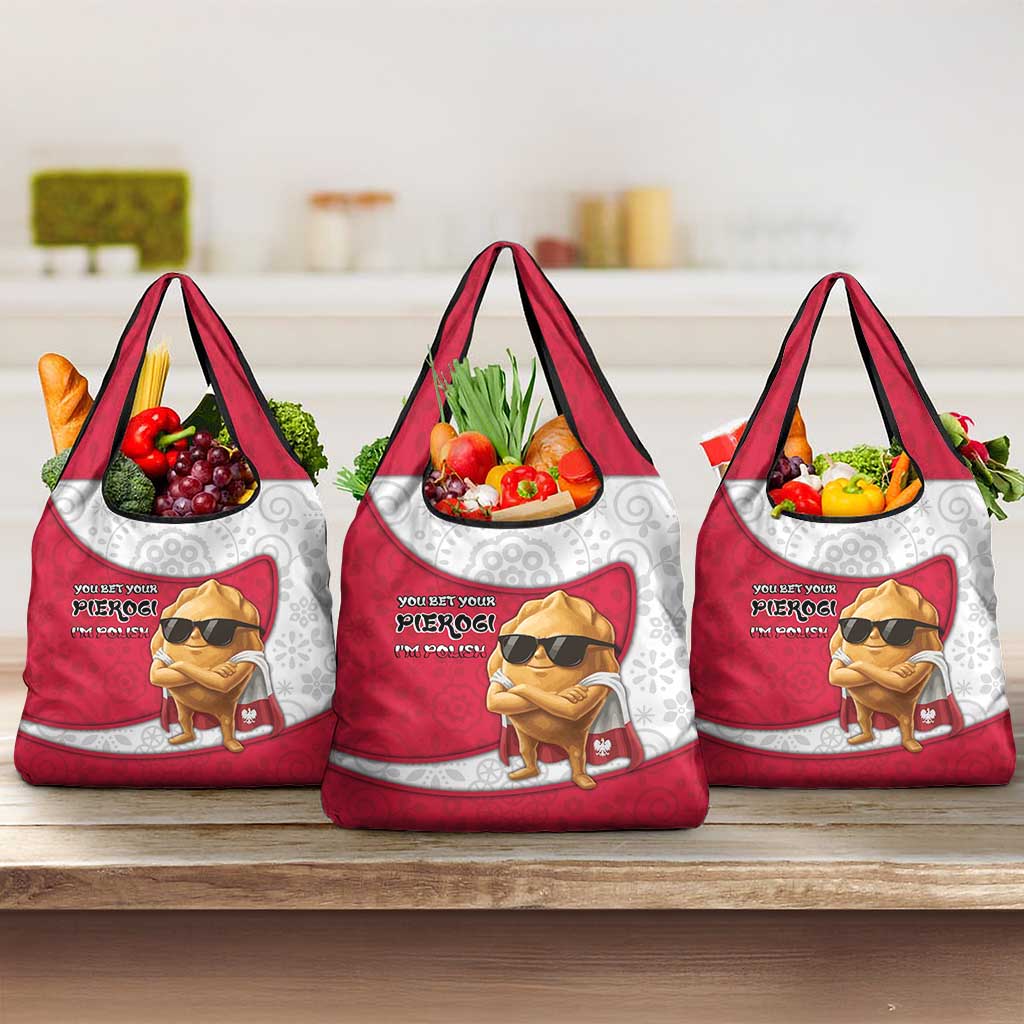 Poland Grocery Bag The Cool Pierogi Funny Style