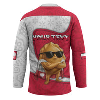 Personalized Poland Hockey Jersey The Cool Pierogi Funny Style