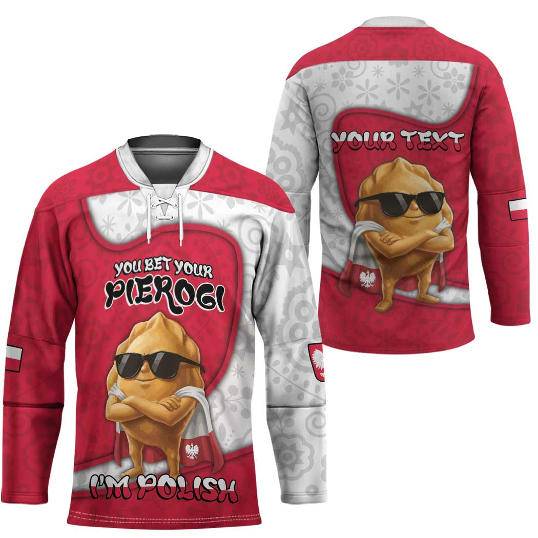 Personalized Poland Hockey Jersey The Cool Pierogi Funny Style