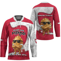 Personalized Poland Hockey Jersey The Cool Pierogi Funny Style