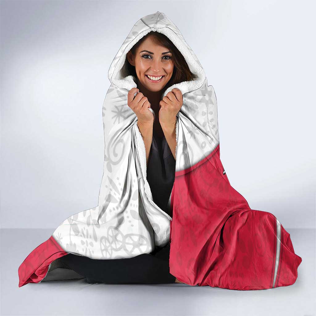 Poland Hooded Blanket The Cool Pierogi Funny Style