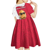 Personalized Poland Kid Short Sleeve Dress The Cool Pierogi Funny Style