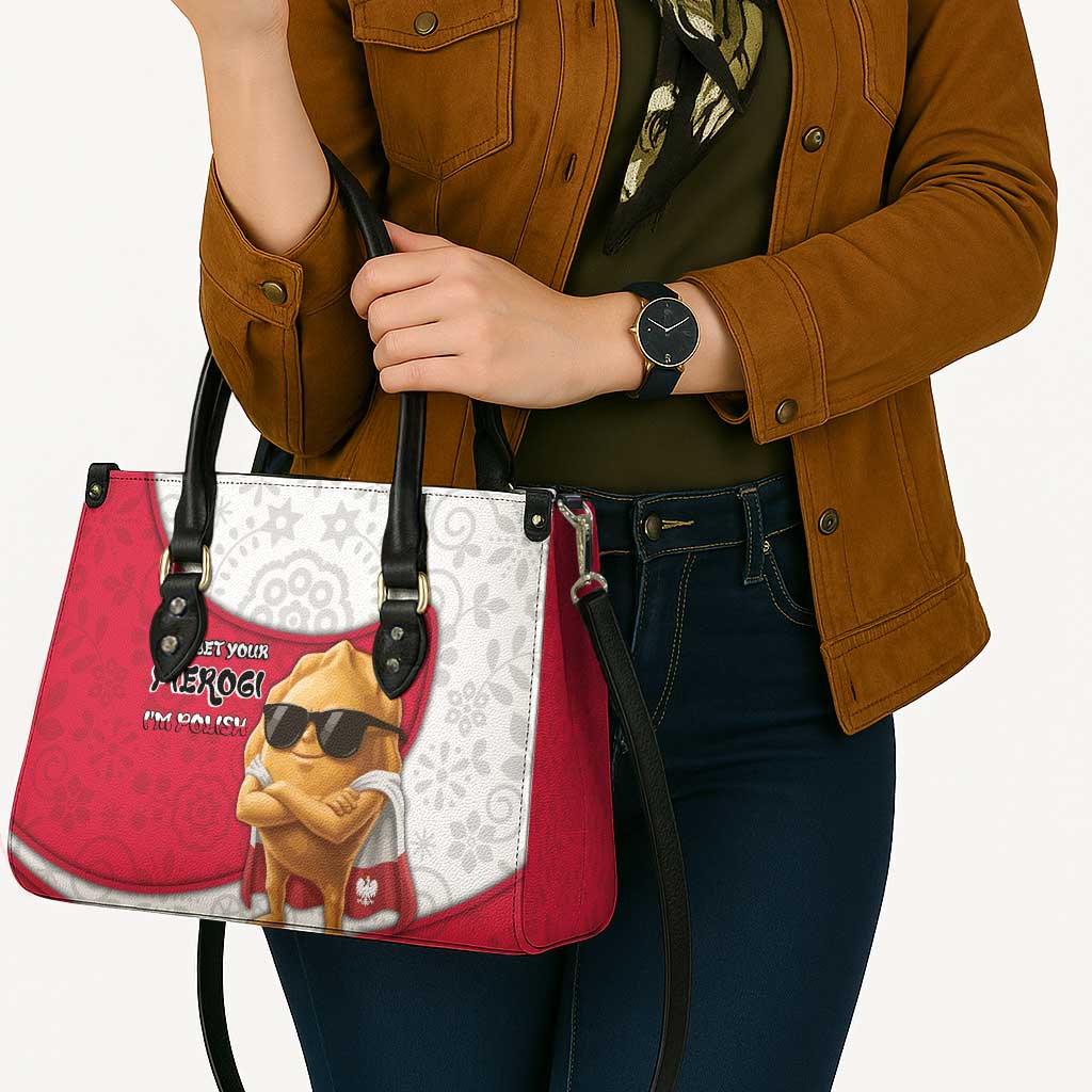 Poland Leather Bag The Cool Pierogi Funny Style