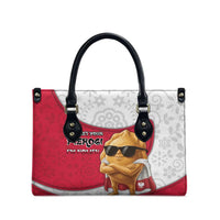 Poland Leather Bag The Cool Pierogi Funny Style