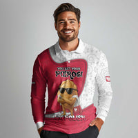 Personalized Poland Long Sleeve Polo Shirt The Cool Pierogi Funny Style