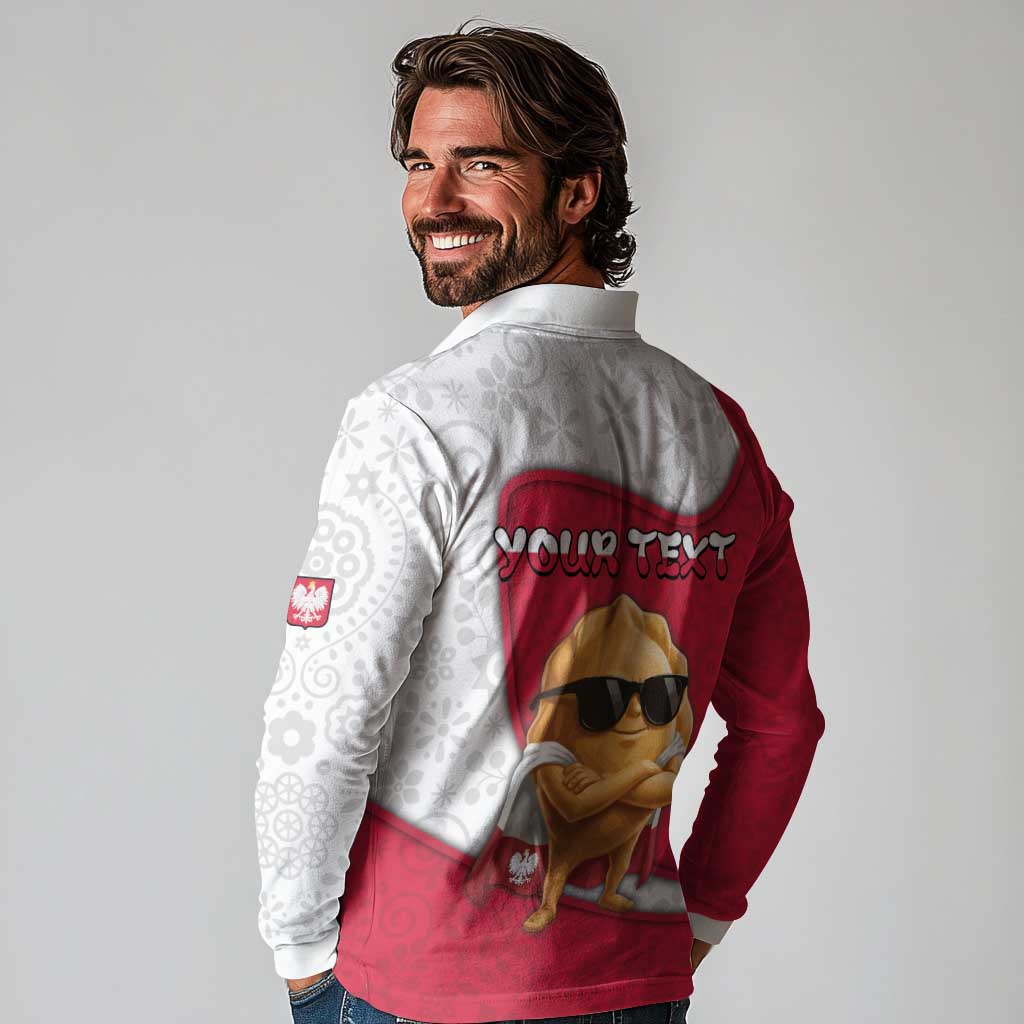Personalized Poland Long Sleeve Polo Shirt The Cool Pierogi Funny Style