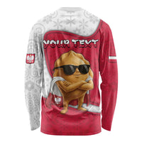 Personalized Poland Long Sleeve Shirt The Cool Pierogi Funny Style