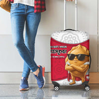 Poland Luggage Cover The Cool Pierogi Funny Style