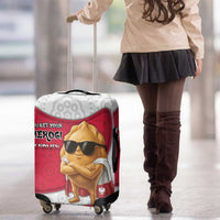 Poland Luggage Cover The Cool Pierogi Funny Style