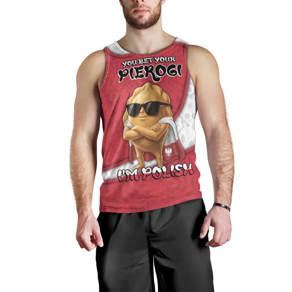 Personalized Poland Men Tank Top The Cool Pierogi Funny Style