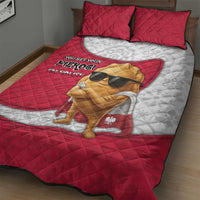 Poland Quilt Bed Set The Cool Pierogi Funny Style