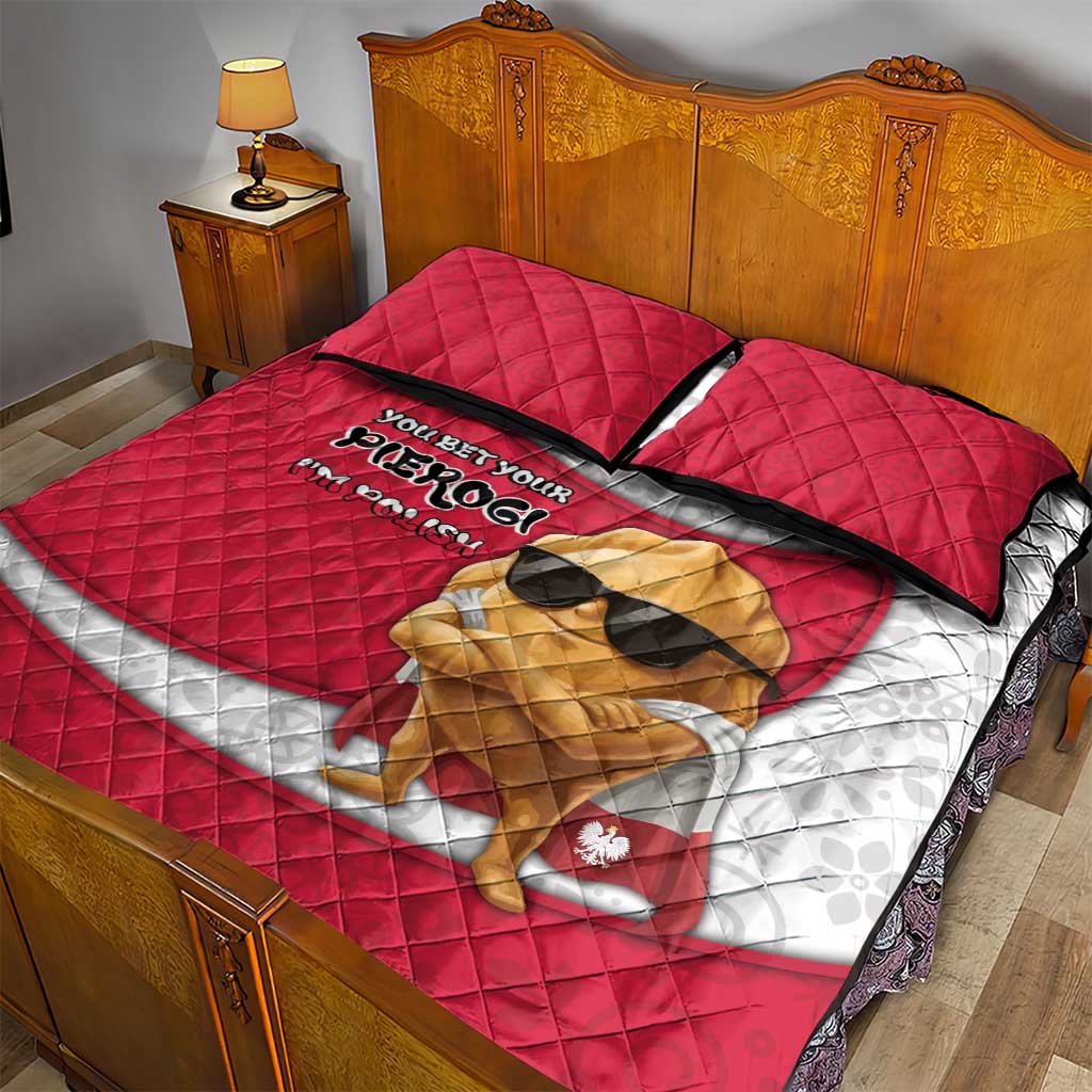 Poland Quilt Bed Set The Cool Pierogi Funny Style