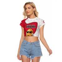 Personalized Poland Raglan Cropped T Shirt The Cool Pierogi Funny Style