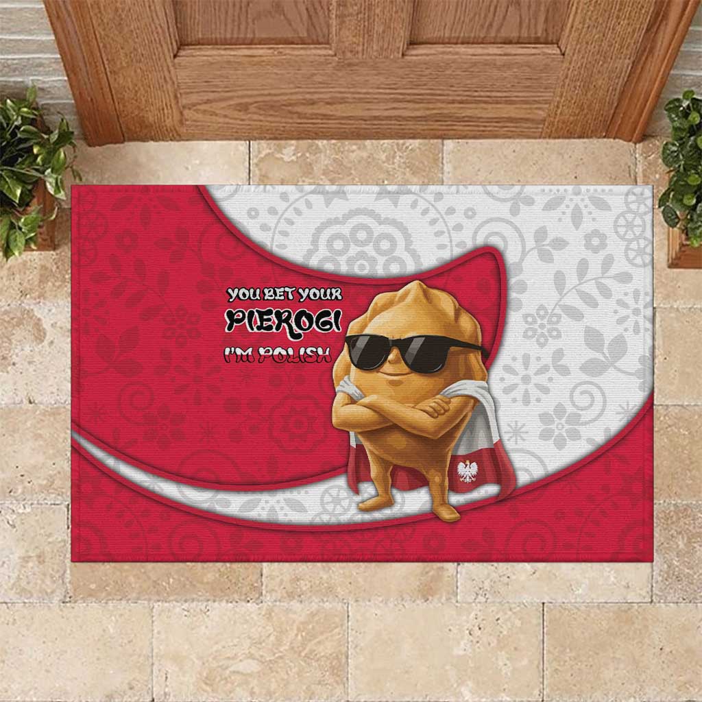 Poland Rubber Doormat The Cool Pierogi Funny Style