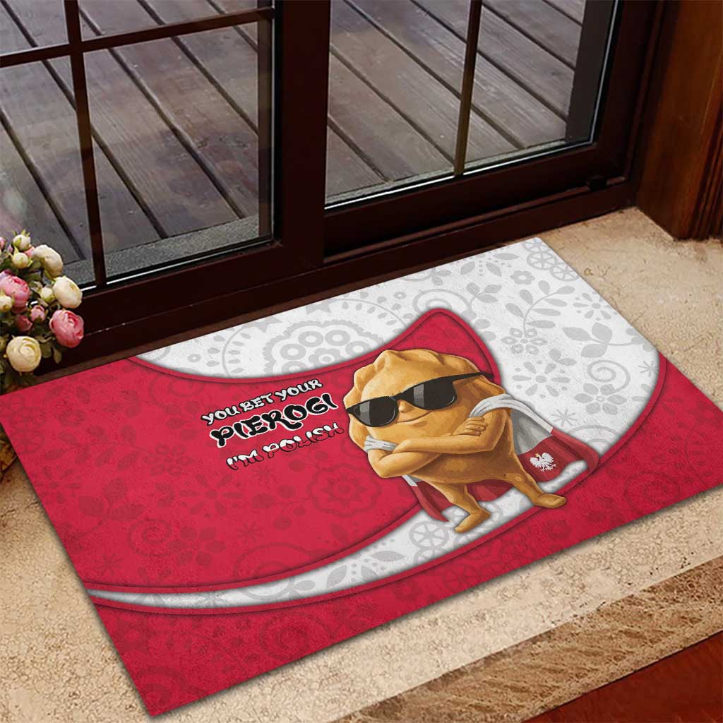 Poland Rubber Doormat The Cool Pierogi Funny Style