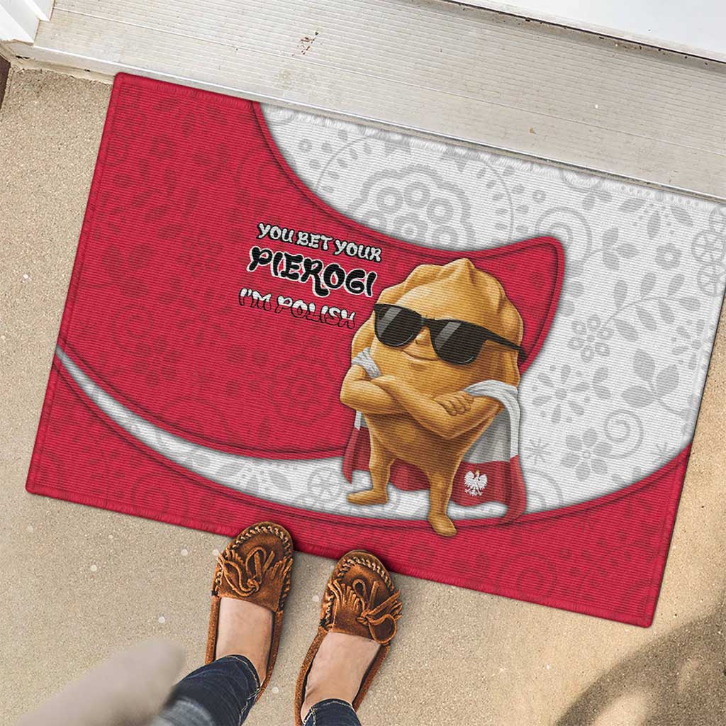 Poland Rubber Doormat The Cool Pierogi Funny Style