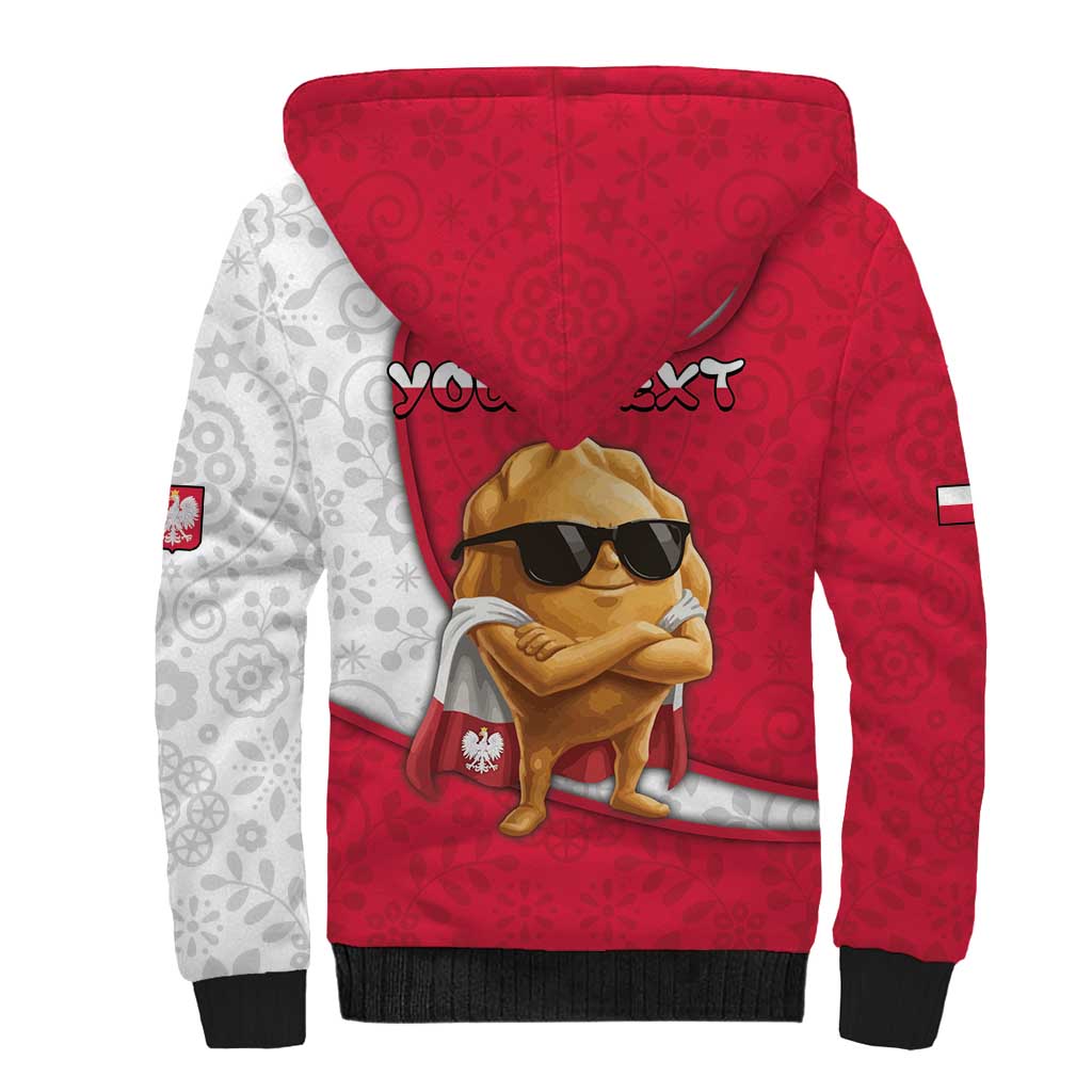 Personalized Poland Sherpa Hoodie The Cool Pierogi Funny Style
