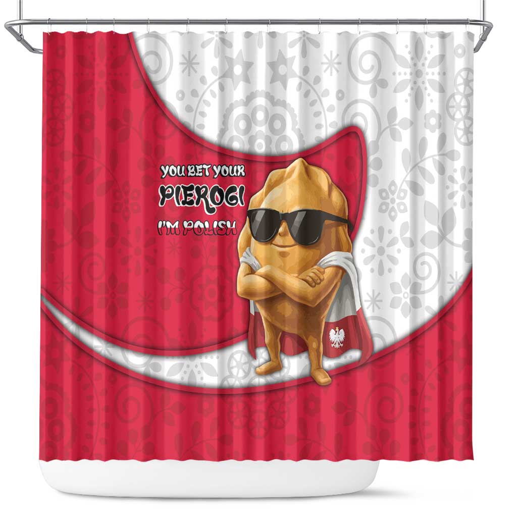 Poland Shower Curtain The Cool Pierogi Funny Style