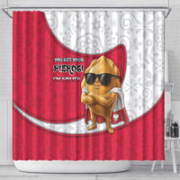 Poland Shower Curtain The Cool Pierogi Funny Style