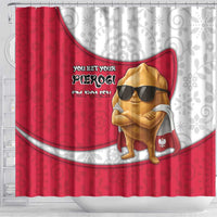 Poland Shower Curtain The Cool Pierogi Funny Style