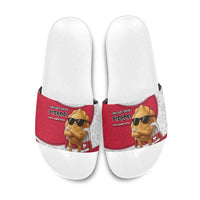 Poland Slide Sandals The Cool Pierogi Funny Style