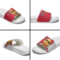 Poland Slide Sandals The Cool Pierogi Funny Style