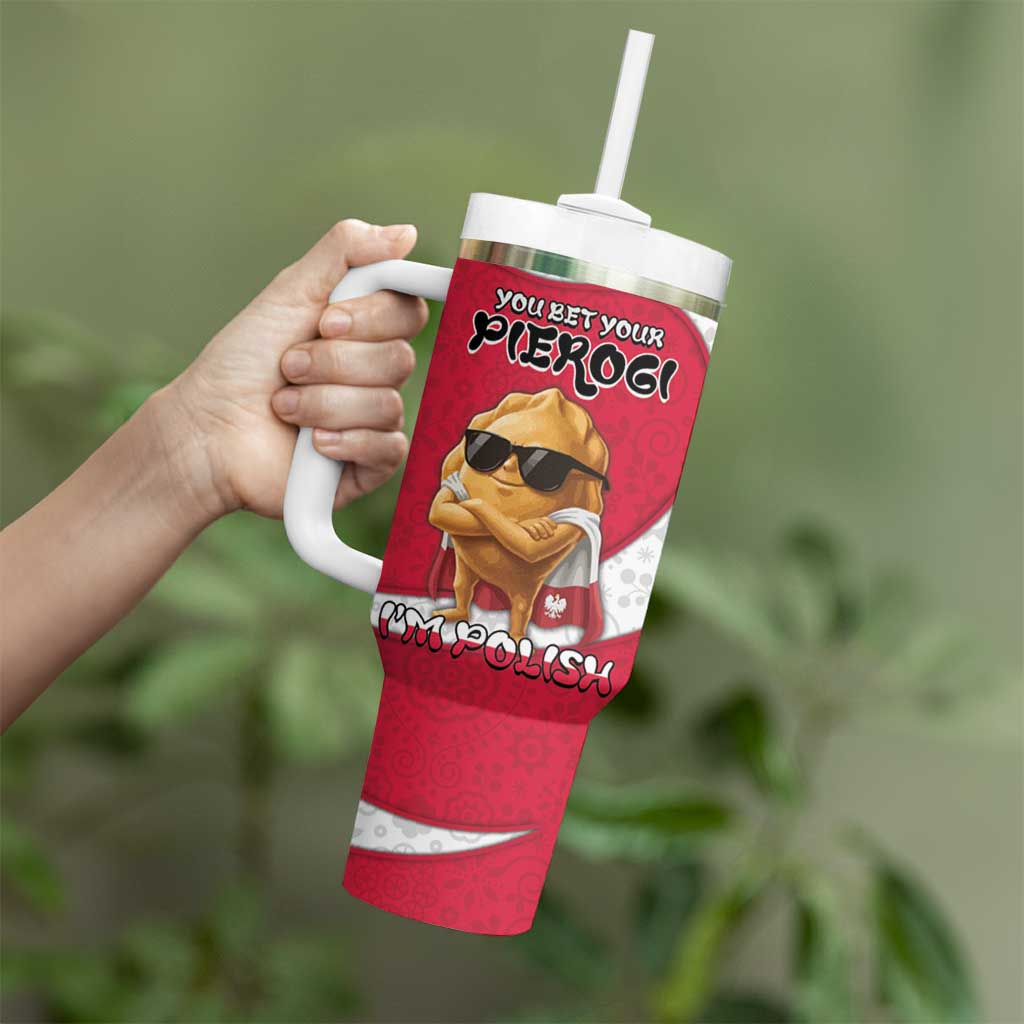 Personalized Poland Tumbler With Handle The Cool Pierogi Funny Style