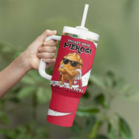 Personalized Poland Tumbler With Handle The Cool Pierogi Funny Style