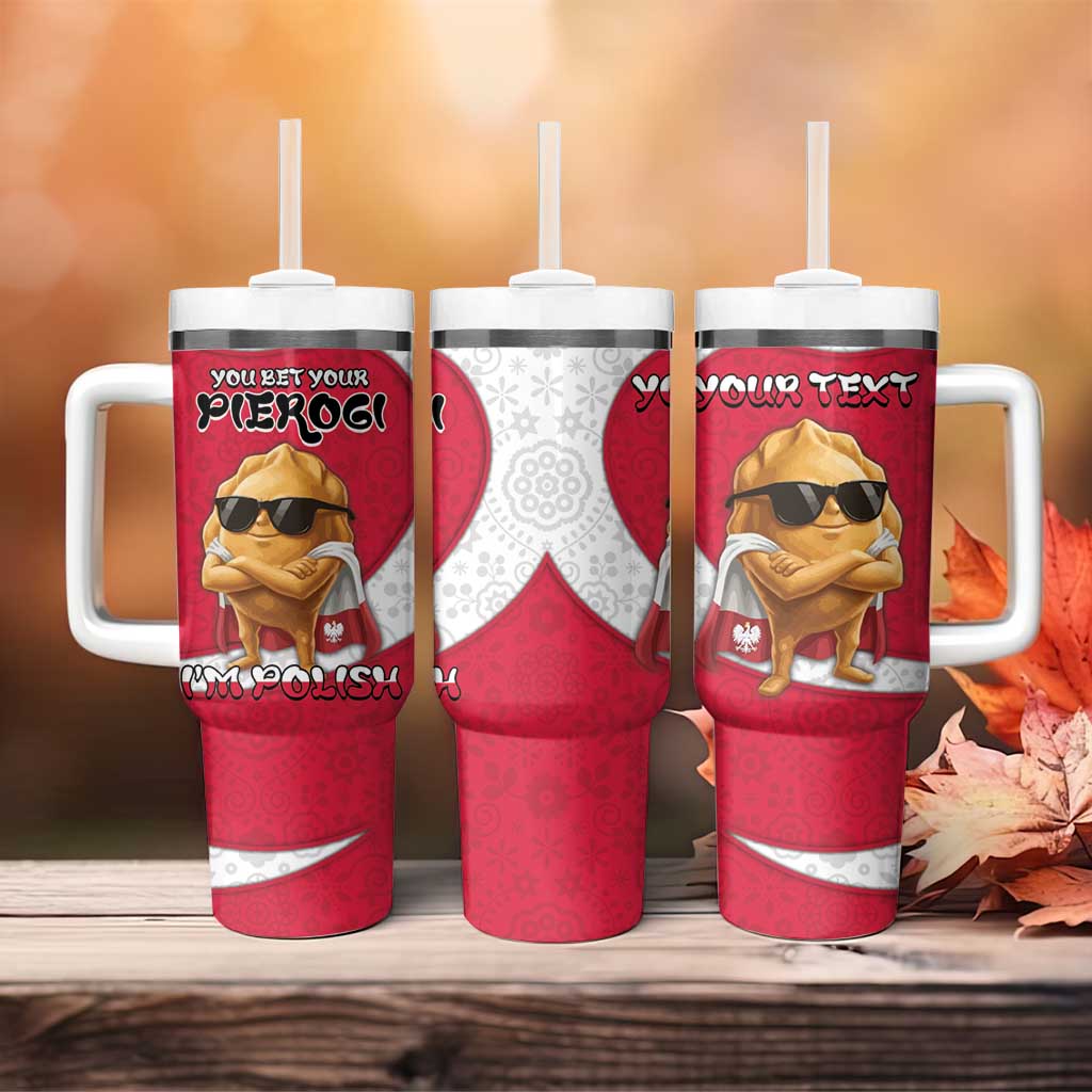 Personalized Poland Tumbler With Handle The Cool Pierogi Funny Style