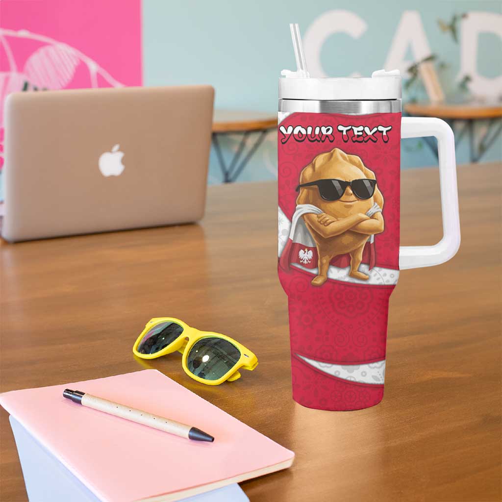 Personalized Poland Tumbler With Handle The Cool Pierogi Funny Style