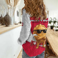 Personalized Poland Women Casual Shirt The Cool Pierogi Funny Style