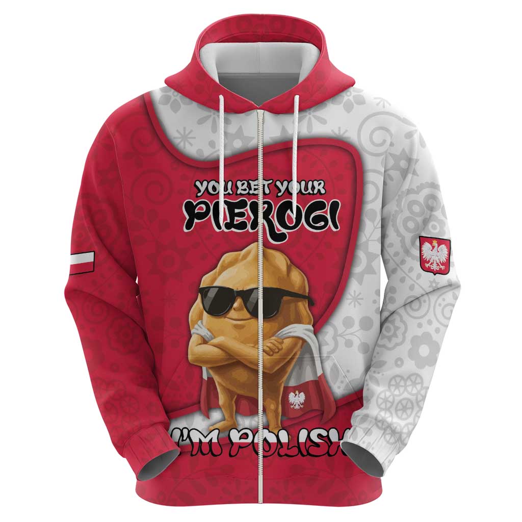 Personalized Poland Zip Hoodie The Cool Pierogi Funny Style