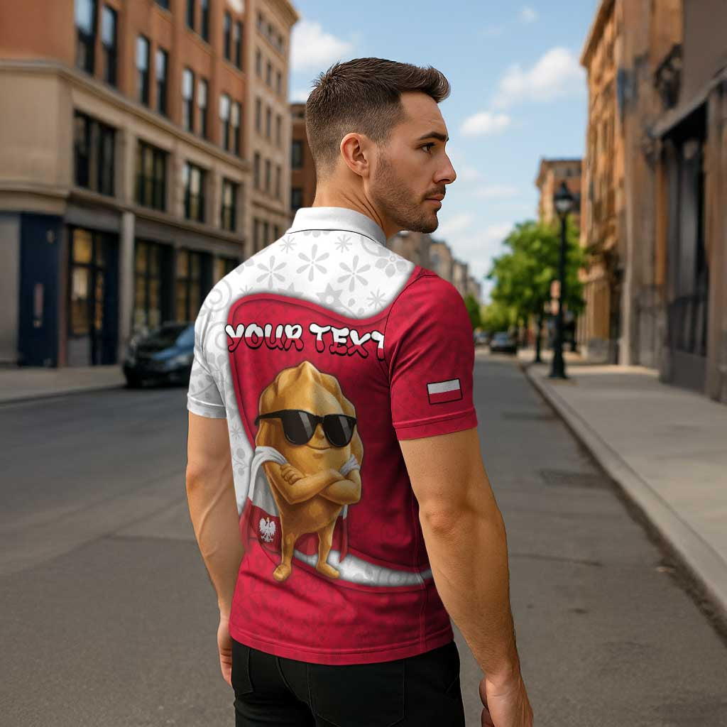Personalized Poland Zipper Polo Shirt The Cool Pierogi Funny Style