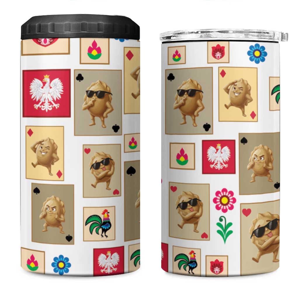 Poland 4 in 1 Can Cooler Tumbler Pierogi Tysiac 1000