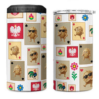 Poland 4 in 1 Can Cooler Tumbler Pierogi Tysiac 1000