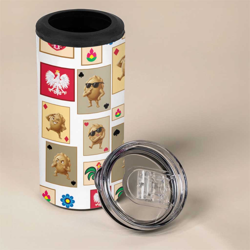 Poland 4 in 1 Can Cooler Tumbler Pierogi Tysiac 1000