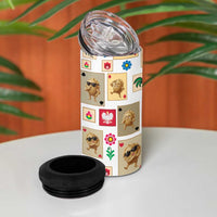Poland 4 in 1 Can Cooler Tumbler Pierogi Tysiac 1000