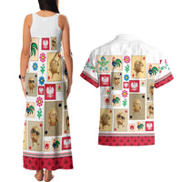 Poland Couples Matching Tank Maxi Dress and Hawaiian Shirt Pierogi Tysiac 1000